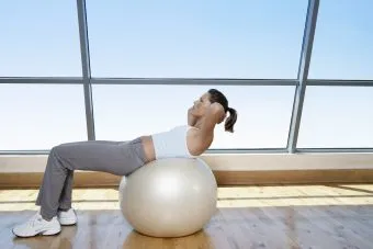 Woman Doing Sit-Ups